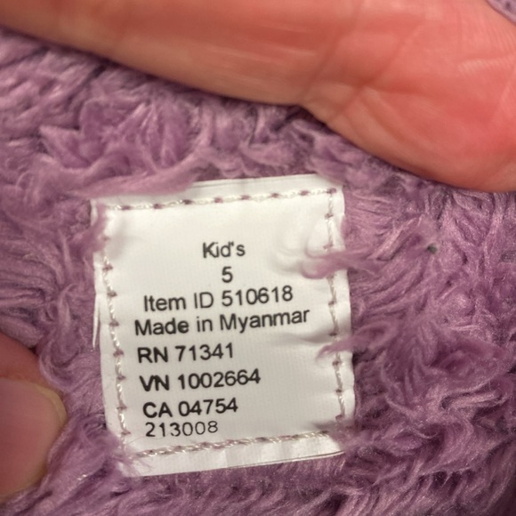 L.L.Bean Ultralight Waterproof Tall Snow Boot Dark Plum/Mauve Berry Size 5 kids - Picture 8 of 9